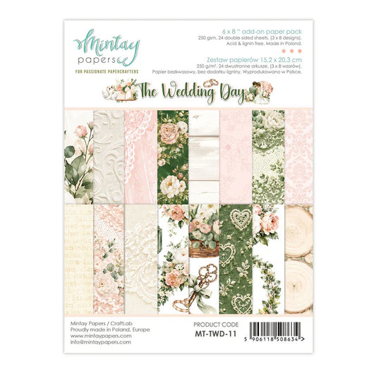 Mintay - The Wedding Day - 6x8 Paper Pad