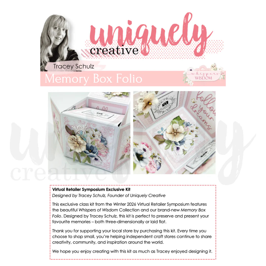 Uniquely Creative - Memory Box Folio Album Kit (exclusive)