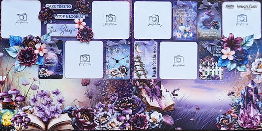 3Quarter Designs -Night Garden Scrapbooking Kit - By Annemarie