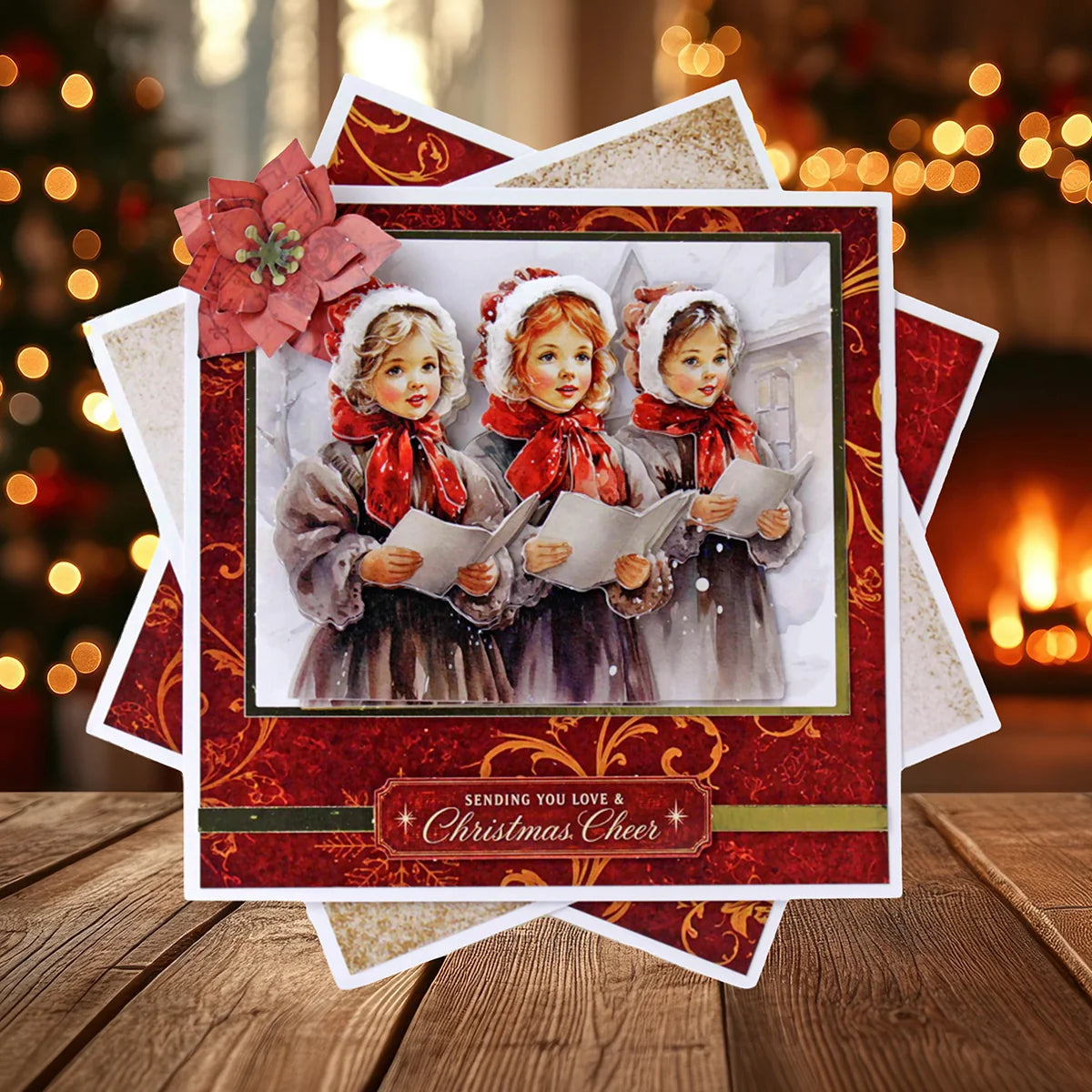 Katy Sue - Die Cut Decoupage – Christmas Carolers (1/sheet) (2026)