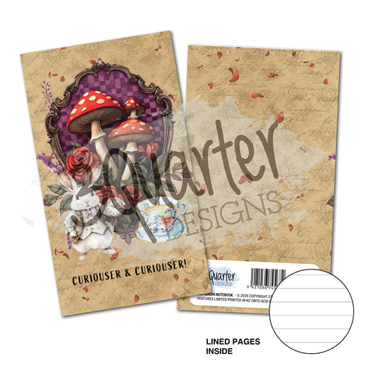 3Quarter Designs - Mini Notebook - Red Queen