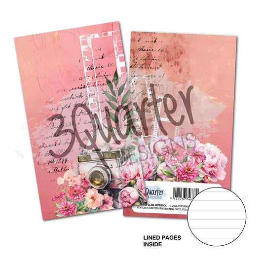 3Quarter Designs  - Mini Notebook - Shutter Glam