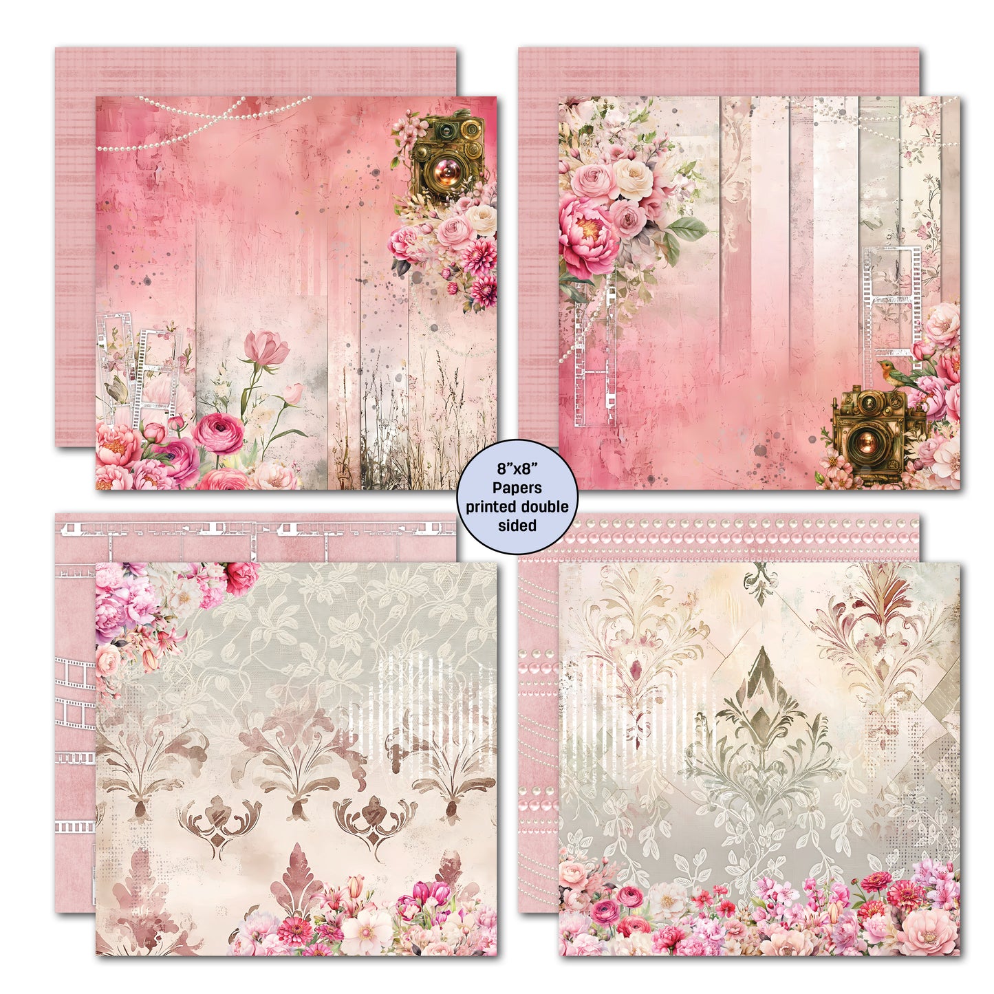 3Quarter Designs - 8x8 - Shutter Glam