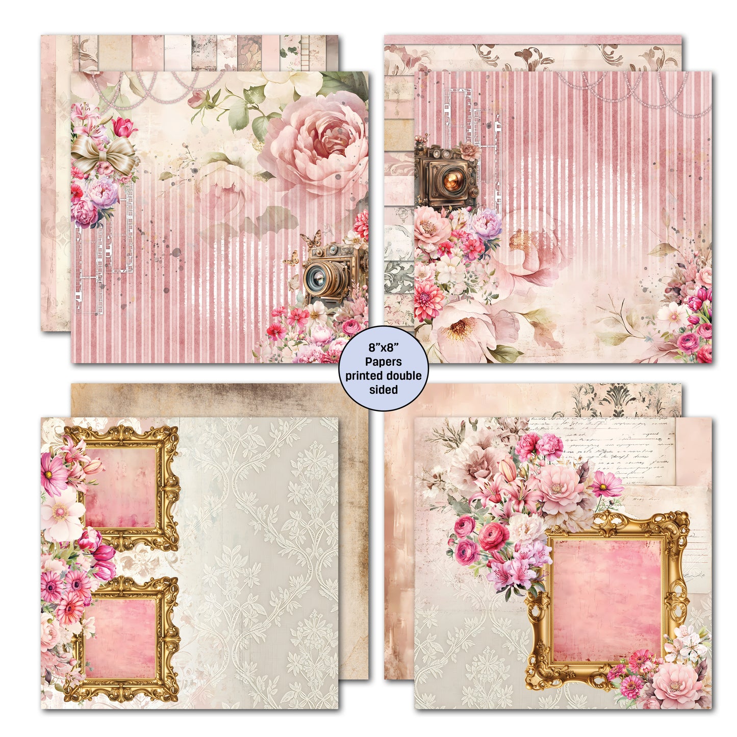 3Quarter Designs - 8x8 - Shutter Glam