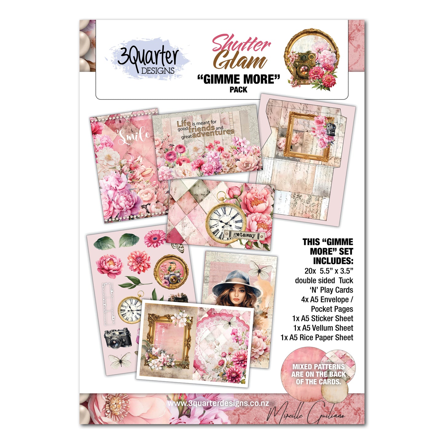 3Quarter Designs - Gimme More - Shutter Glam