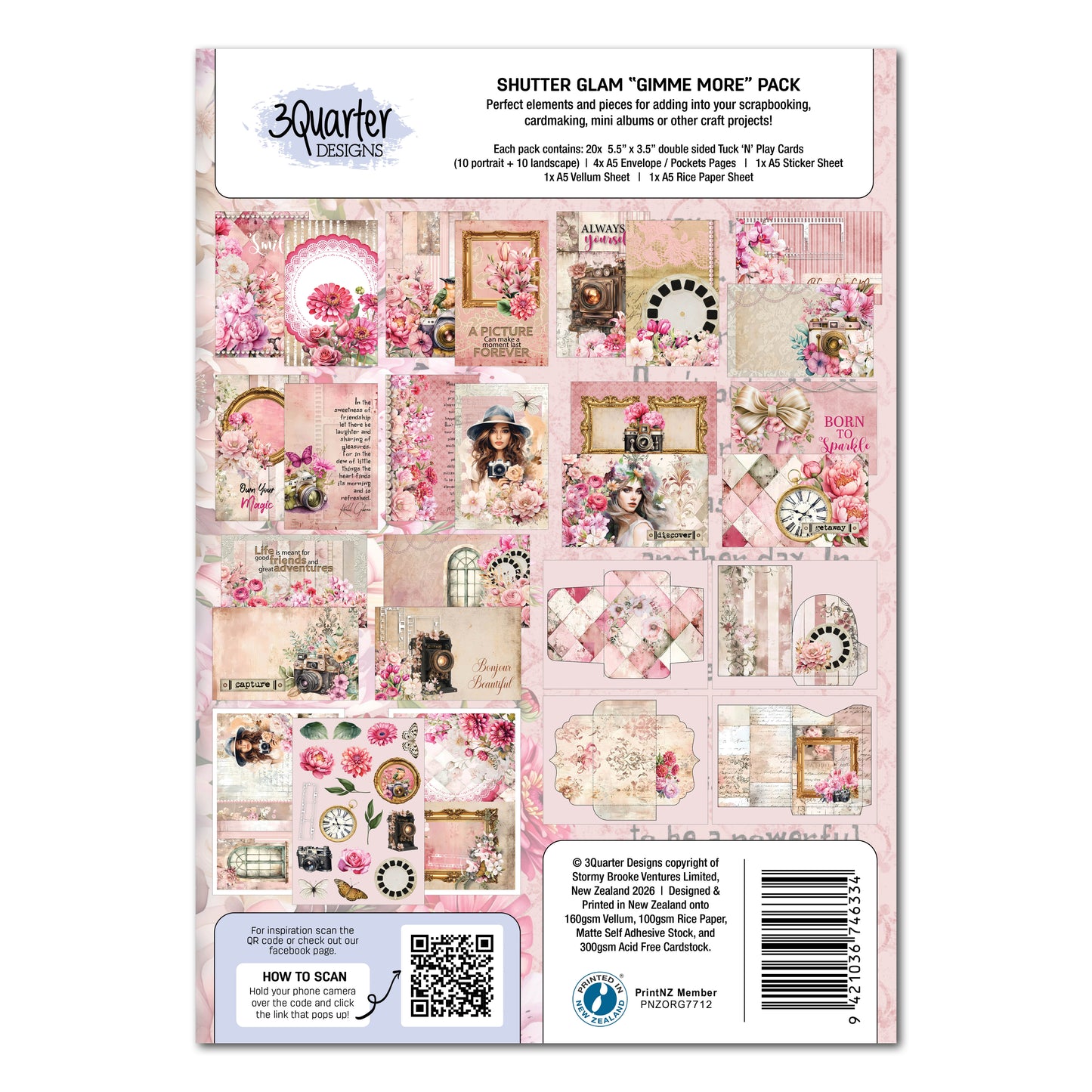 3Quarter Designs - Gimme More - Shutter Glam