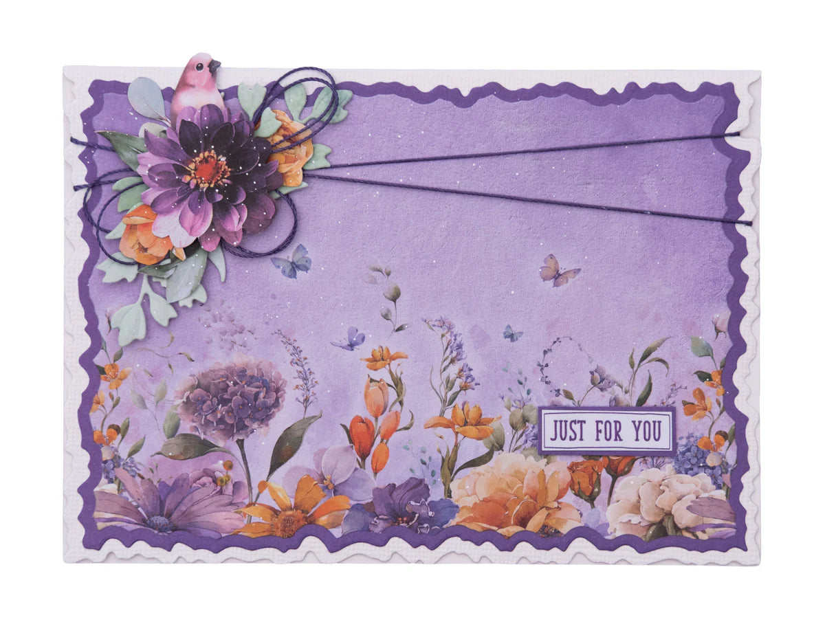 Studio Light - Torn Edge Folded Card - Rectangle Die Set (5/pcs)