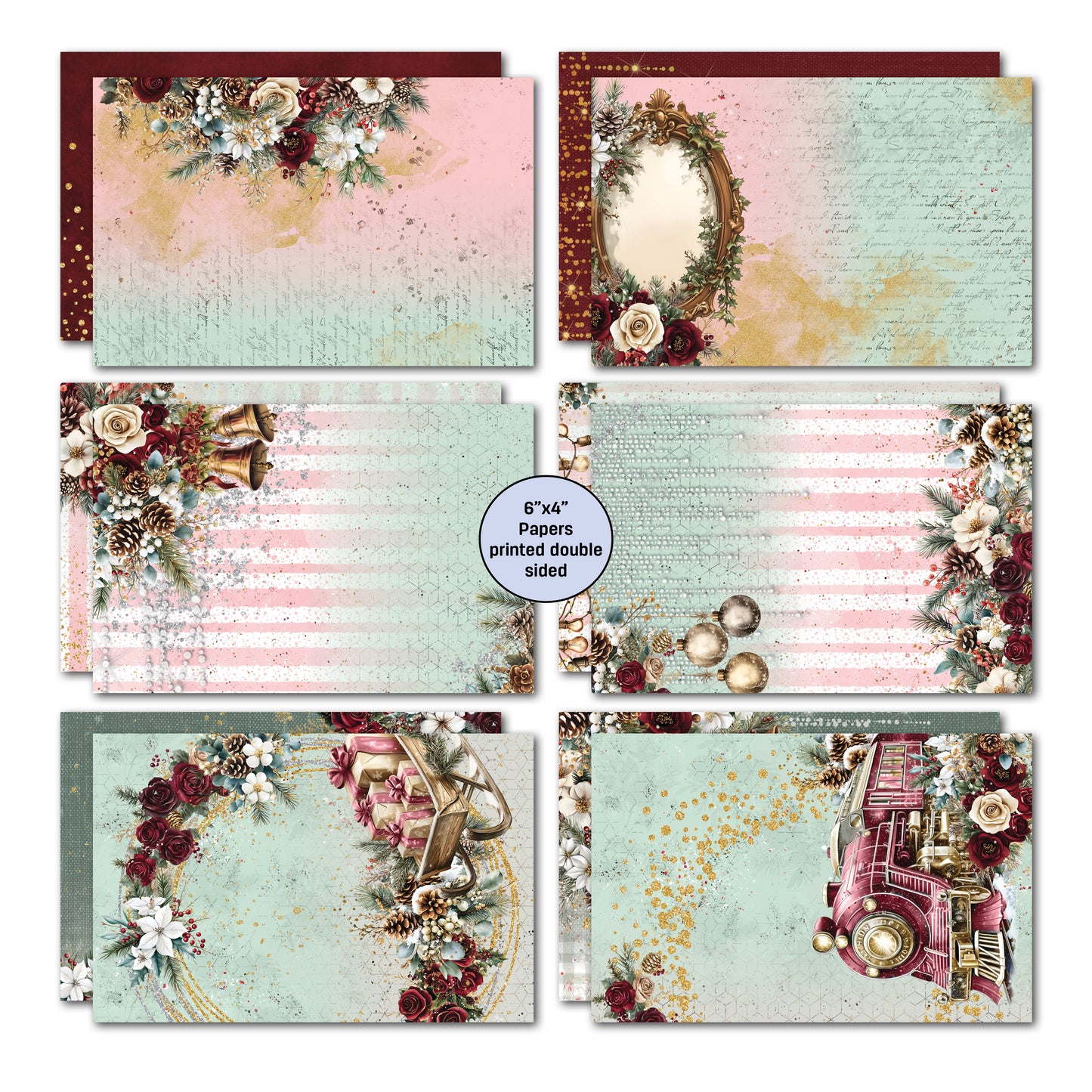 3Quarter Designs - 6x4 Card Making Pack - Silent Night