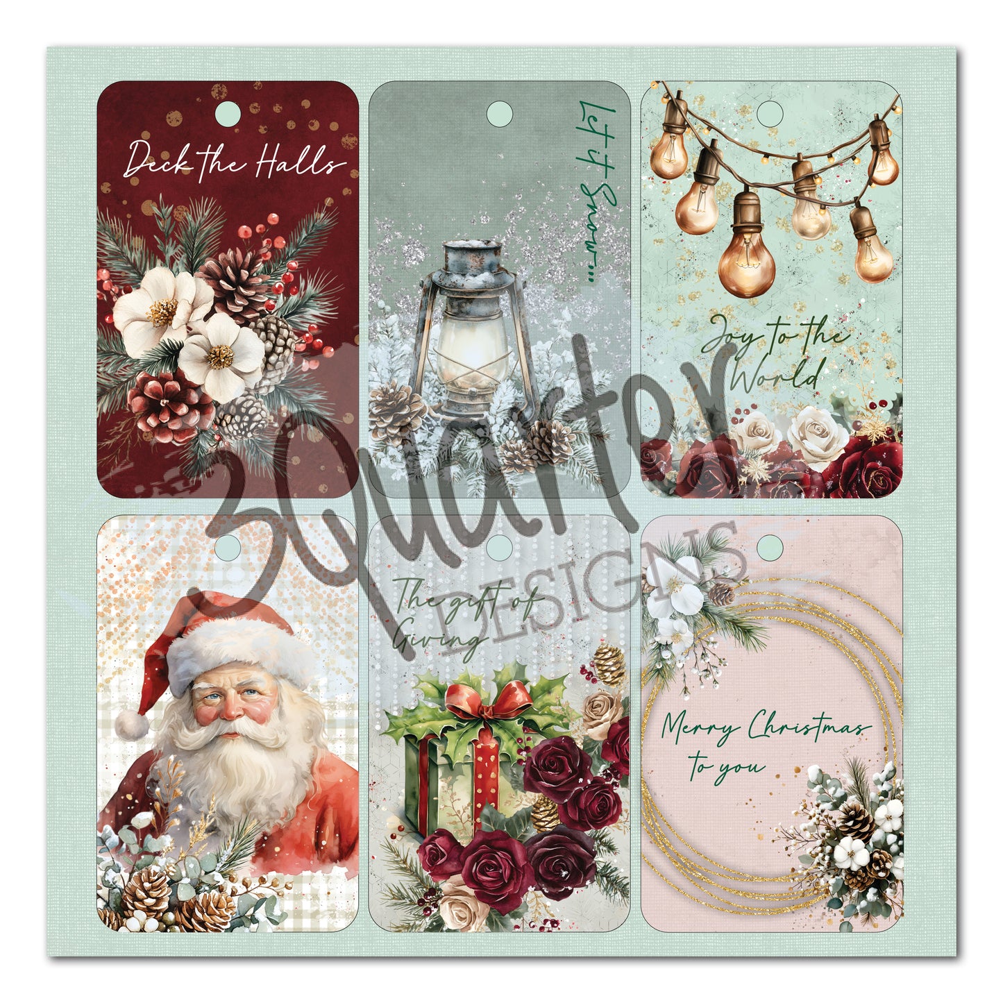 3Quarter Designs - 8x8 -  Silent Night
