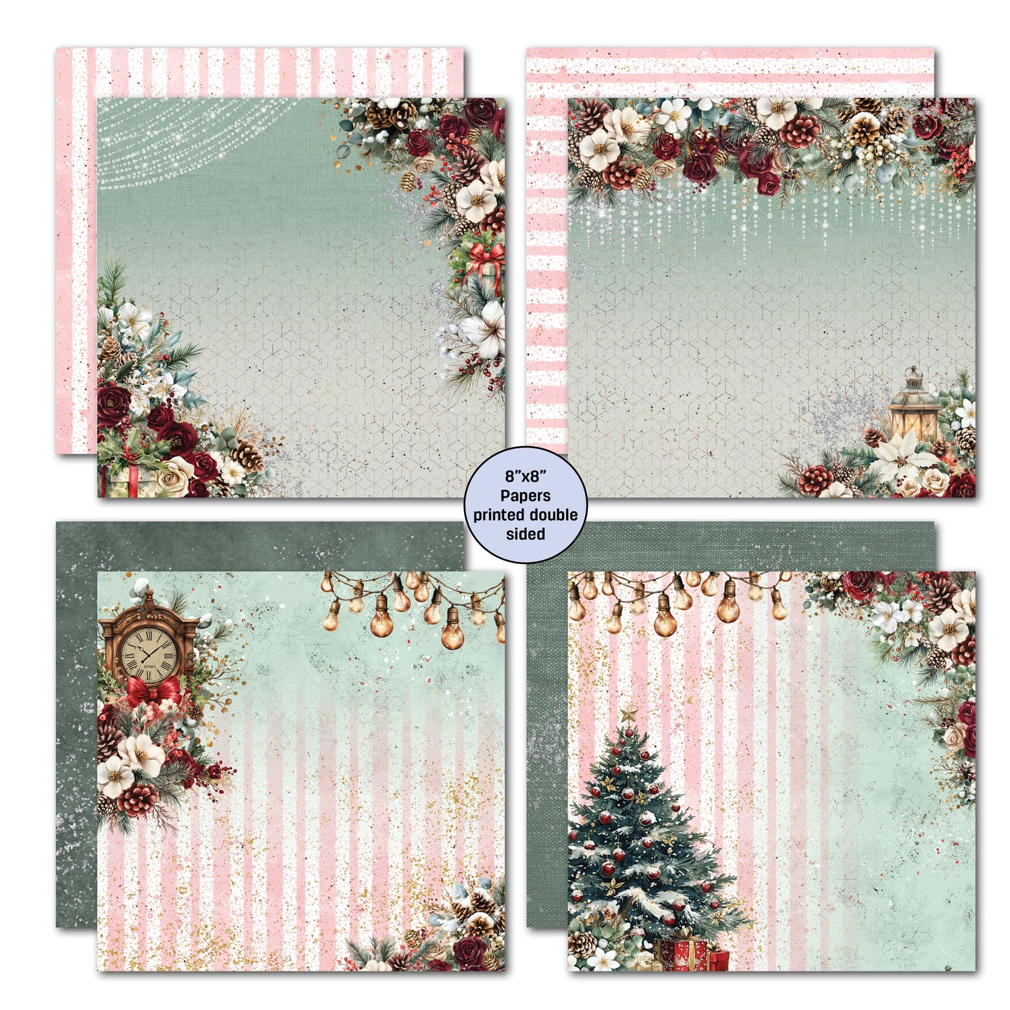 3Quarter Designs - 8x8 -  Silent Night