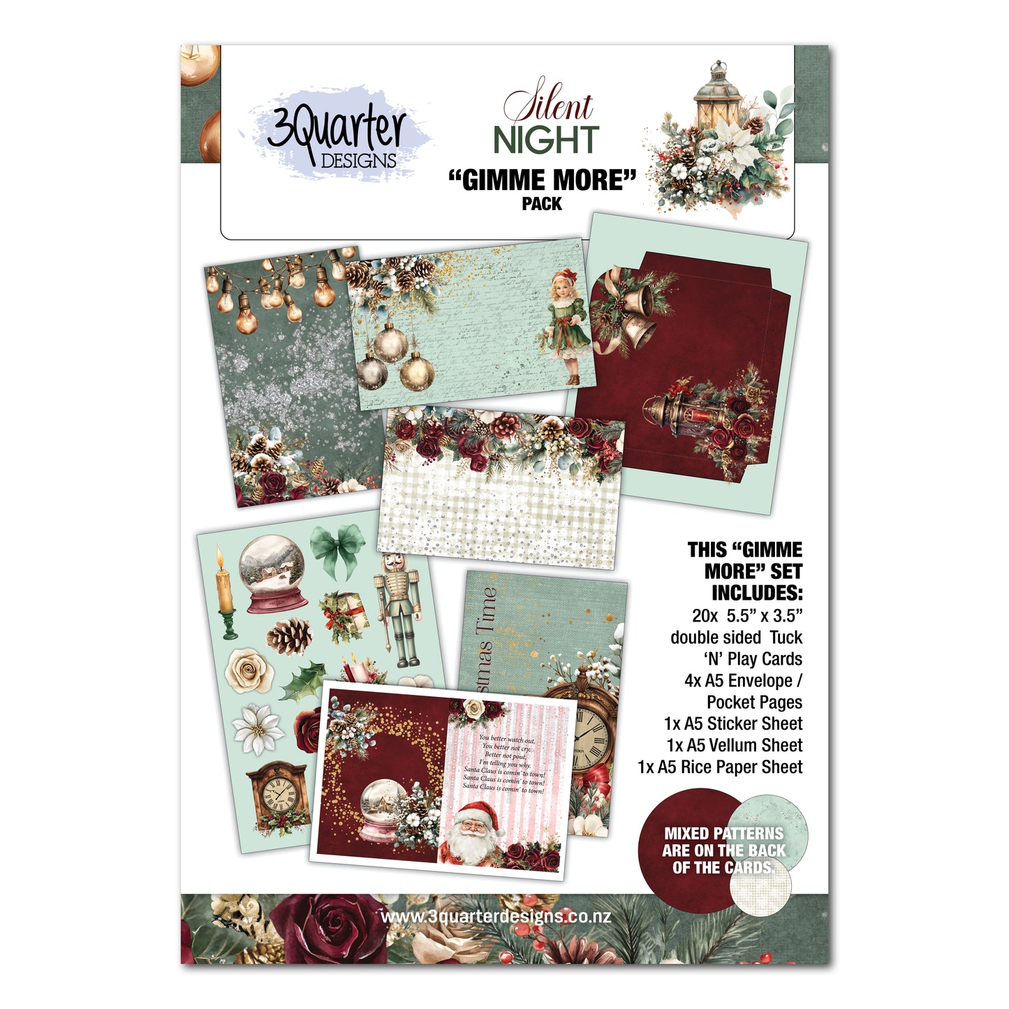 3Quarter Designs - Gimme More - Silent Night