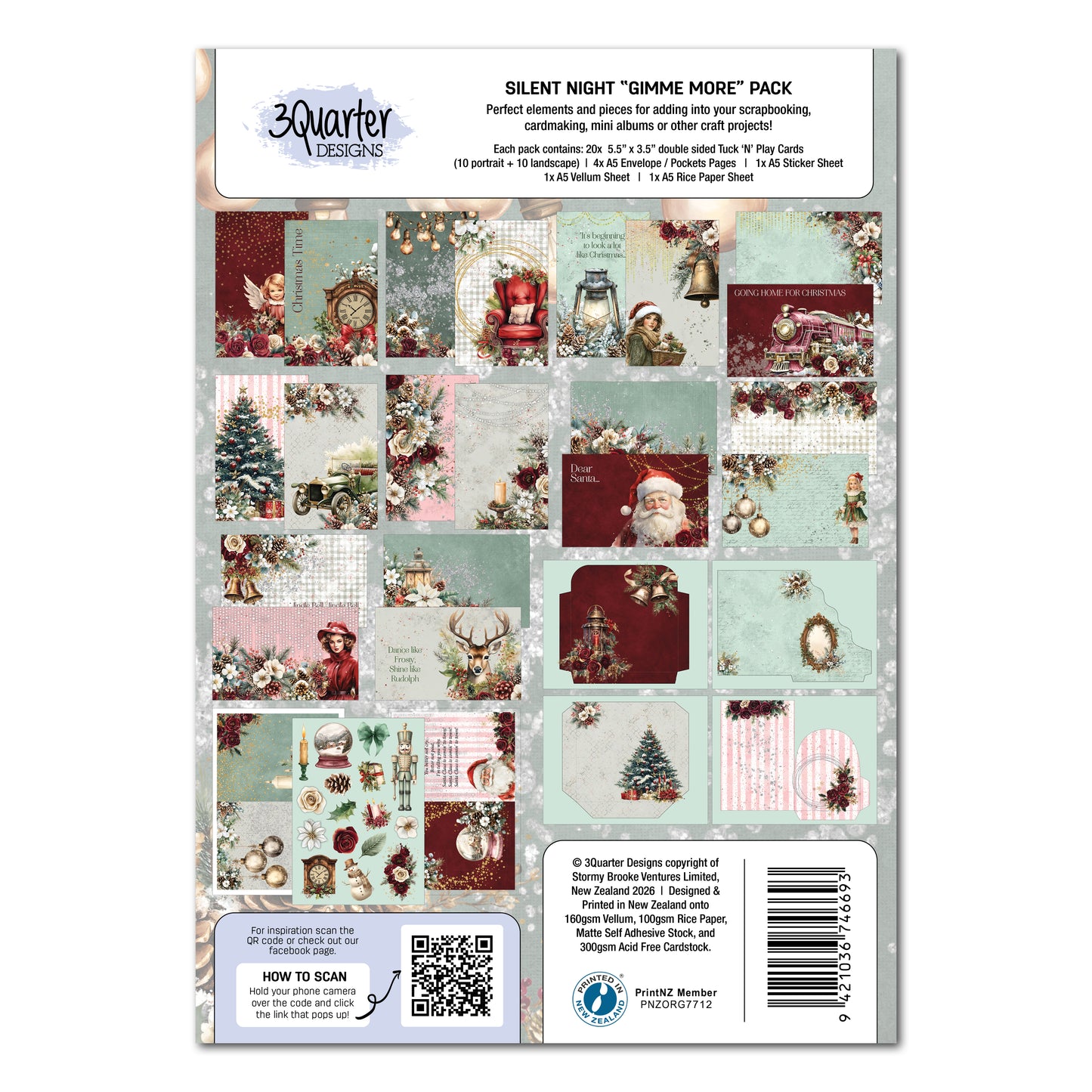 3Quarter Designs - Gimme More - Silent Night