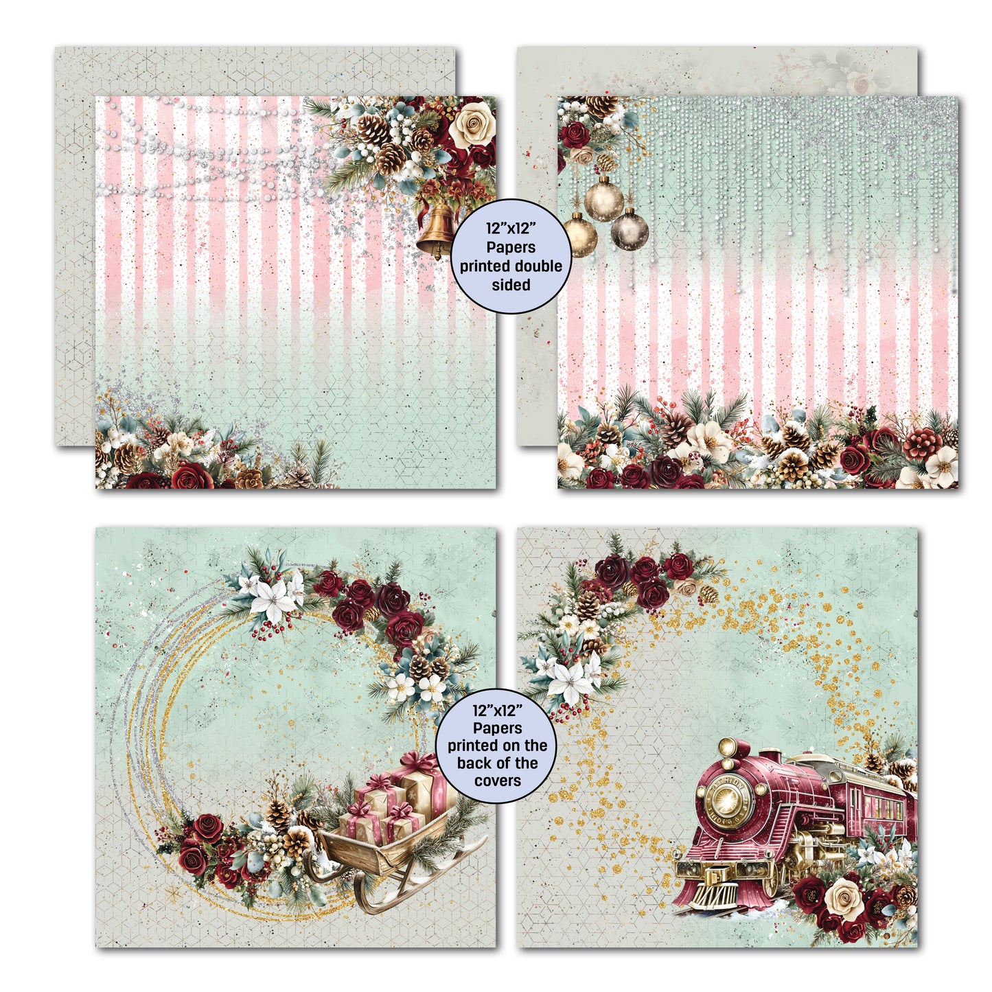 3Quarter Designs - 12x12 - Silent Night