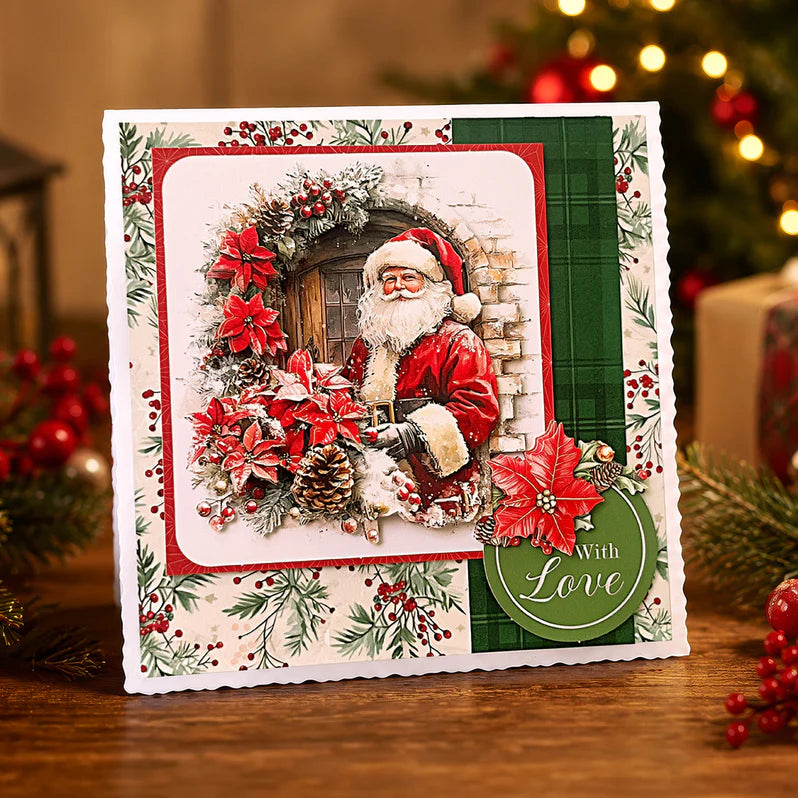 Katy Sue - Die Cut Decoupage – Santa's Seasonal Visit (1/sheet)