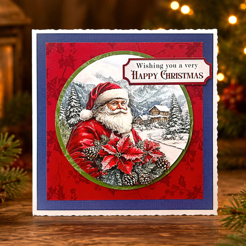 Katy Sue - Die Cut Decoupage – Santa Comes to Town (1/sheet))