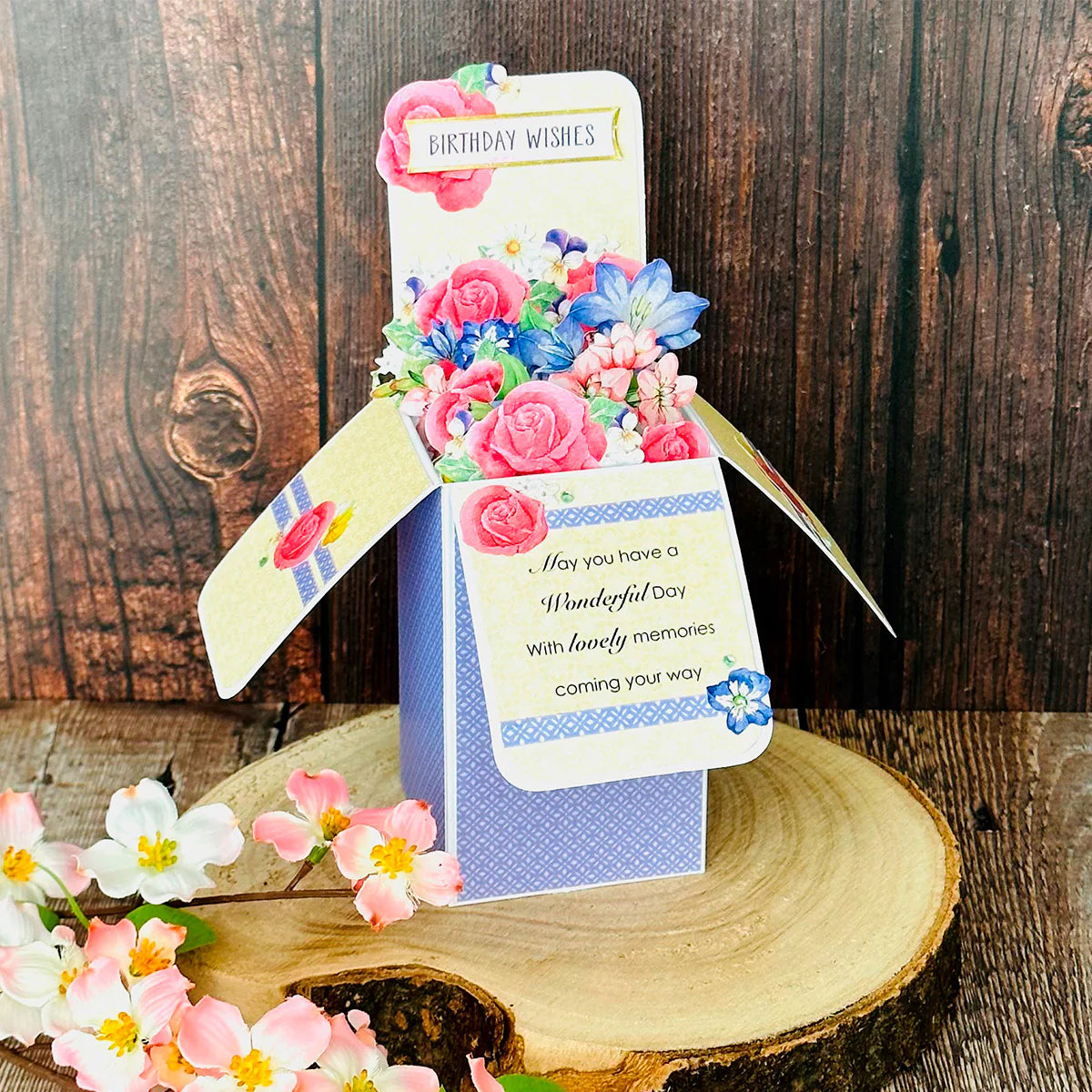 Katy Sue - Die Cut Decoupage - Bumper Bouquets (4/sheet)