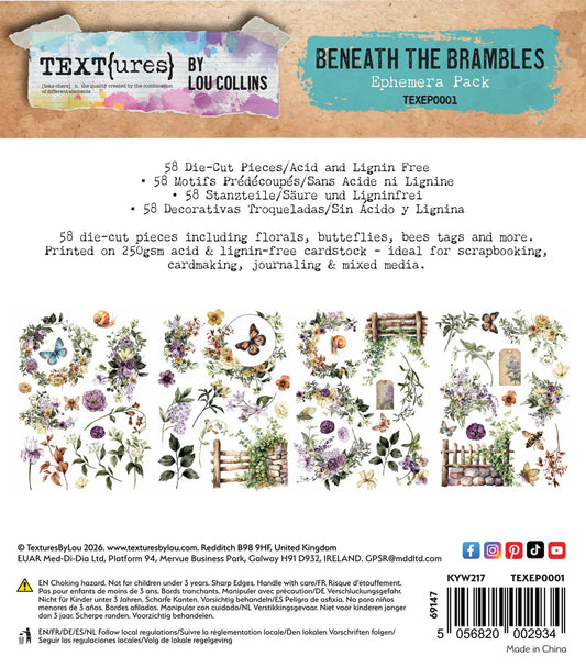 Arden Creative Studio - TEXT{ures} Beneath the Brambles - Ephemera Pack