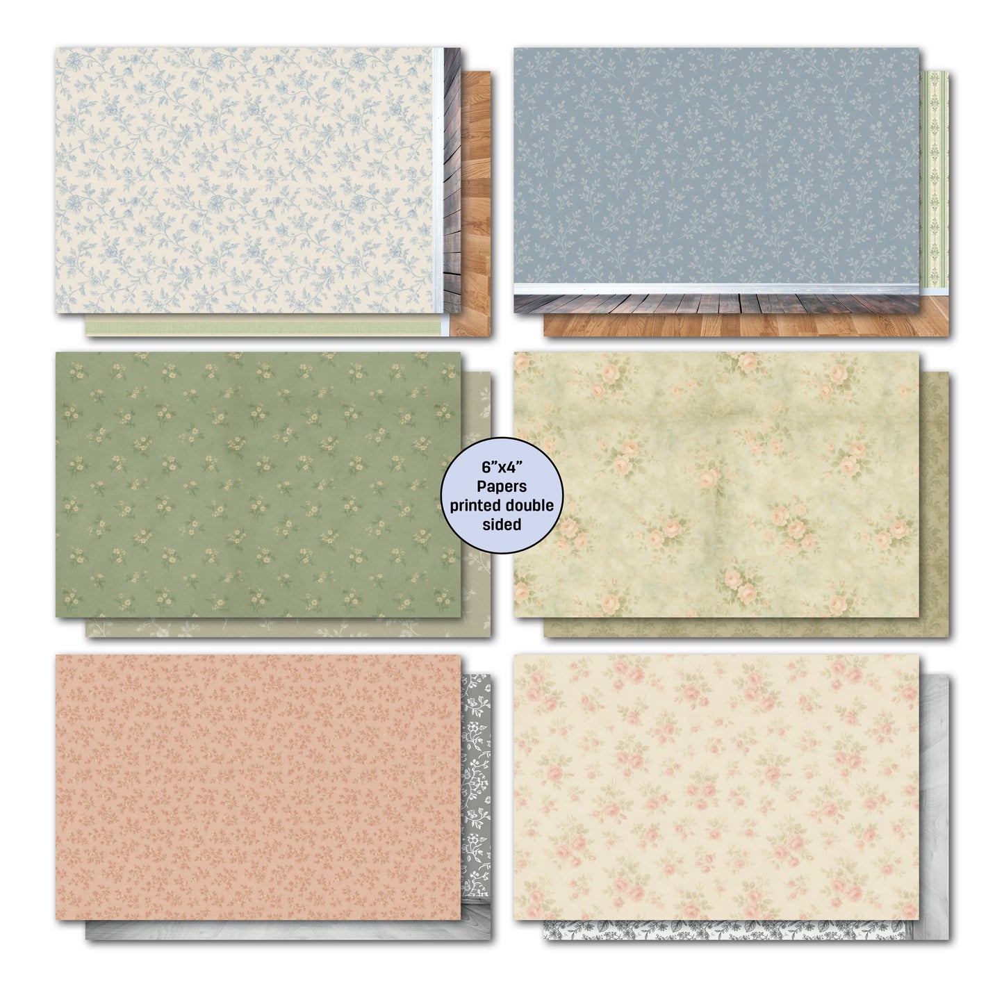 3Quarter Designs - 6x4 Card Making Pack - Timeless Gallery
