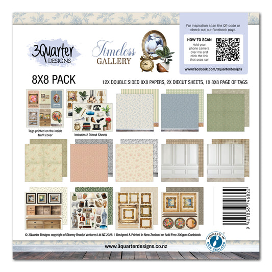 3Quarter Designs - 8x8 - Timeless Gallery