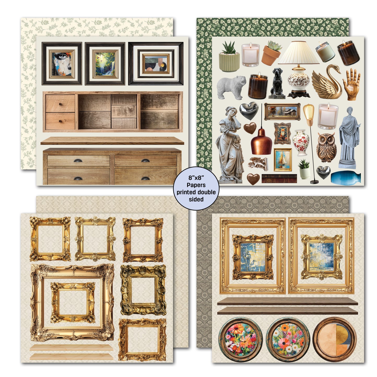 3Quarter Designs - 8x8 - Timeless Gallery