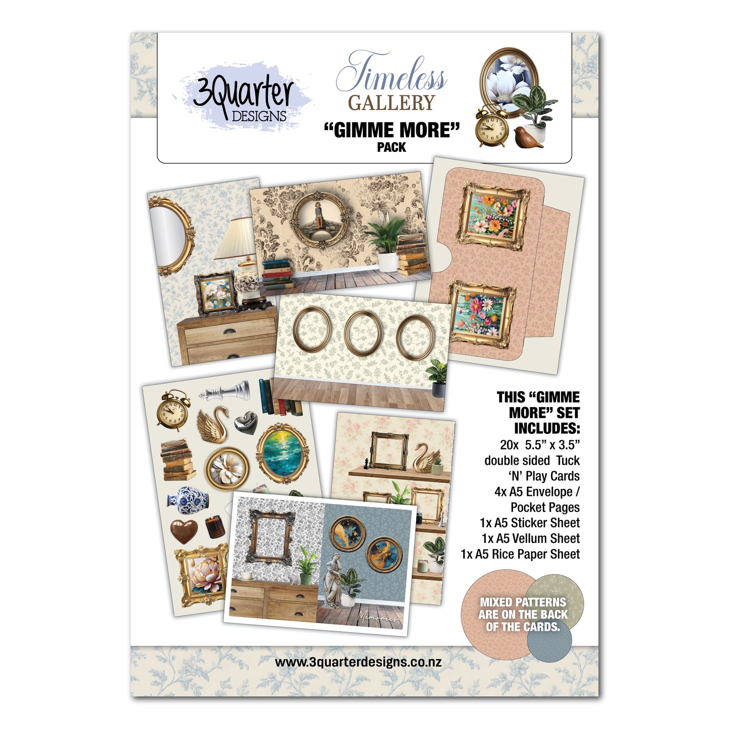 3Quarter Designs - Gimme More - Timeless Gallery