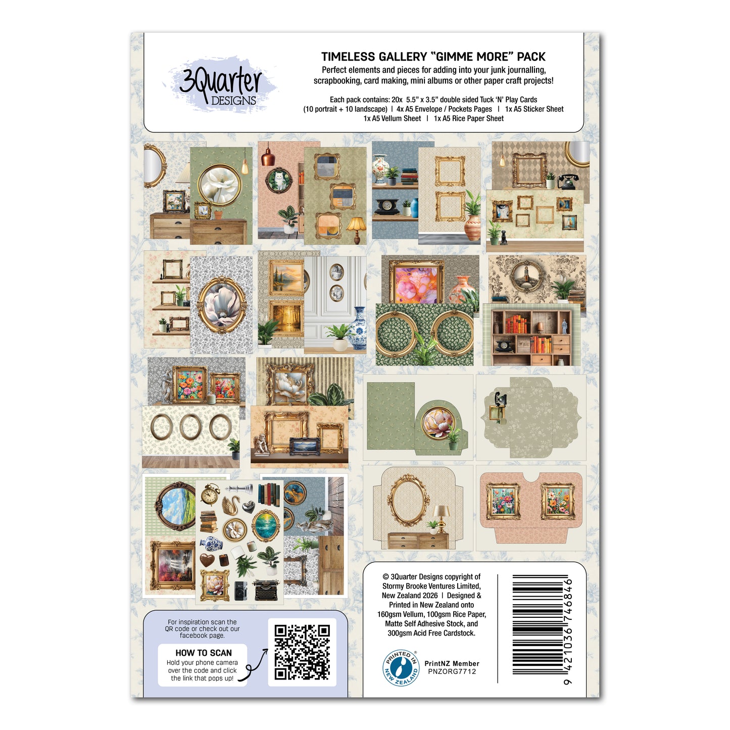 3Quarter Designs - Gimme More - Timeless Gallery