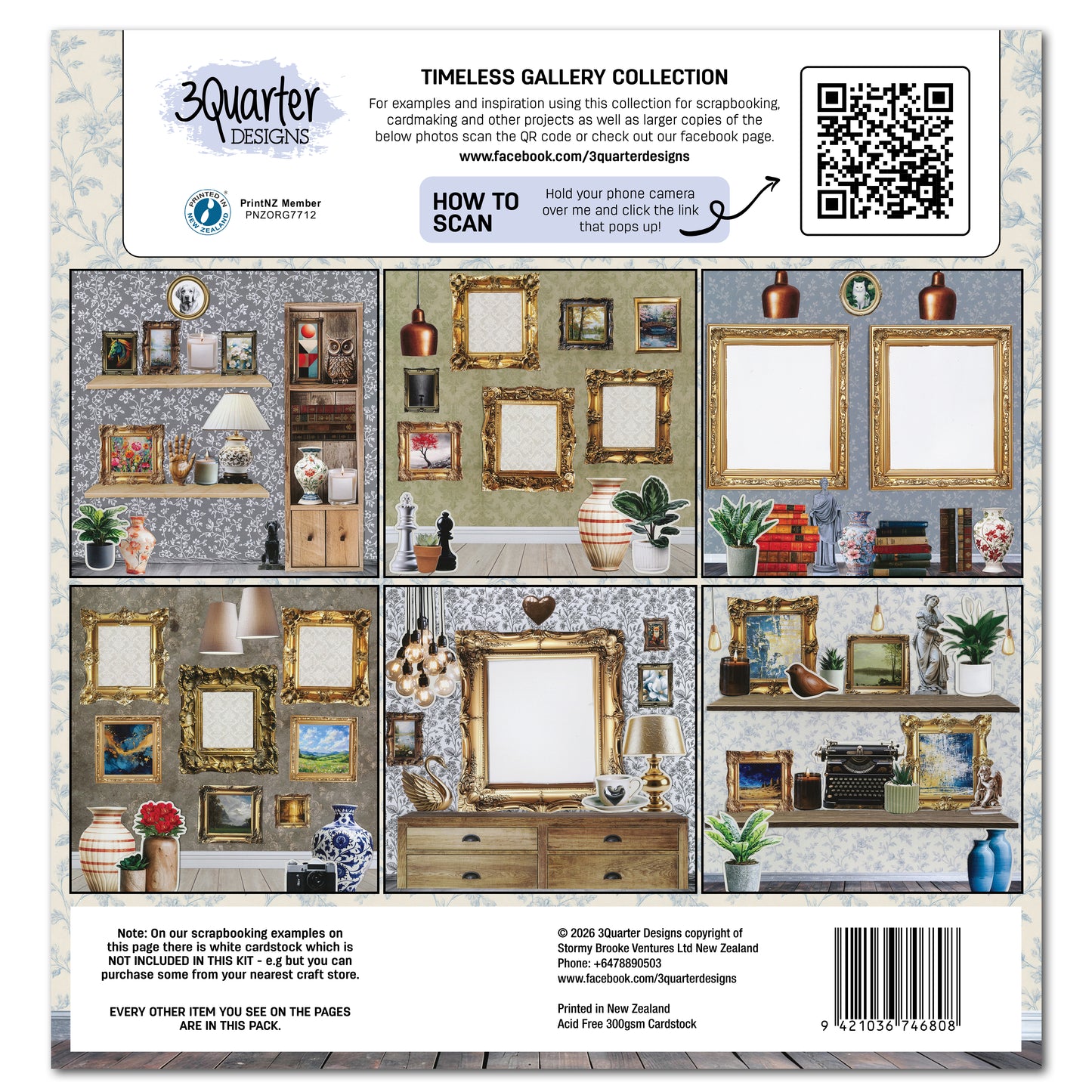 3Quarter Designs - 12x12 - Timeless Gallery