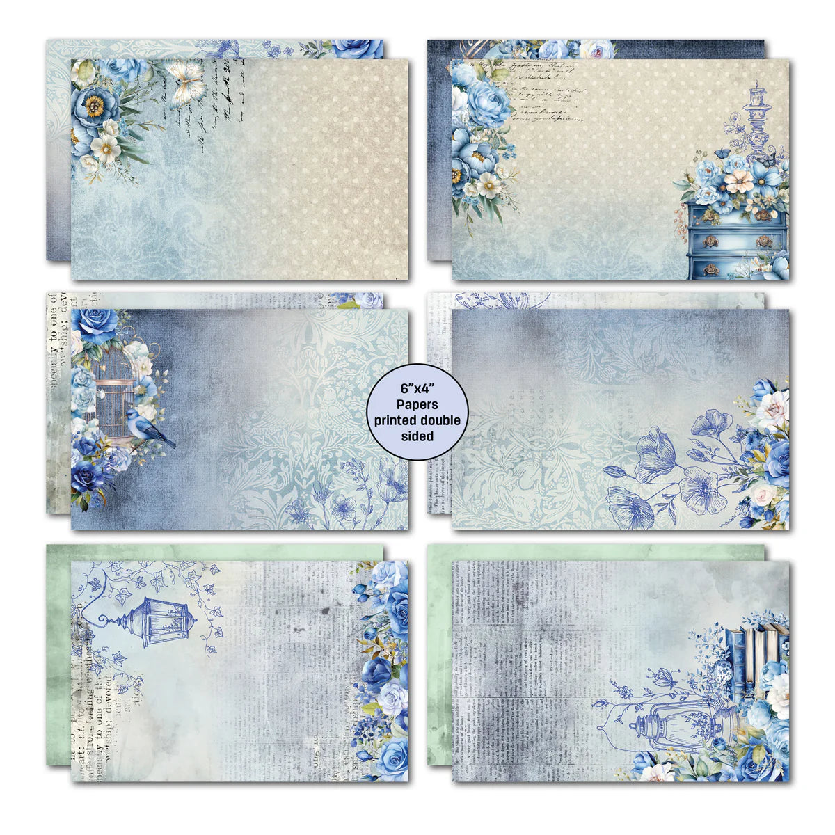 3Quarter Designs - 6x4 Card Making Pack - Twilight Ink