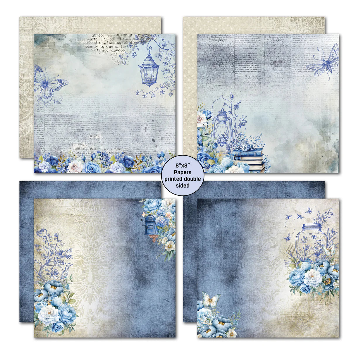3Quarter Designs - 8x8 - Twilight Ink