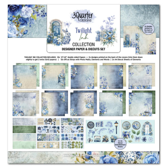 3Quarter Designs - 12x12 - Twilight Ink