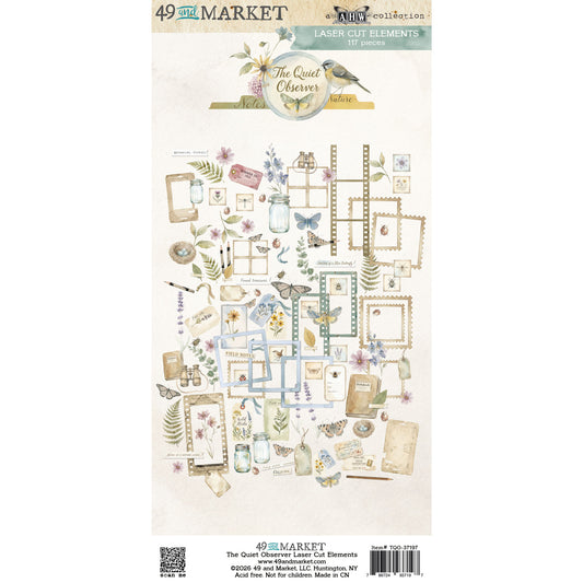 49 And Market - The Quiet Observer - Laser Cut Elements