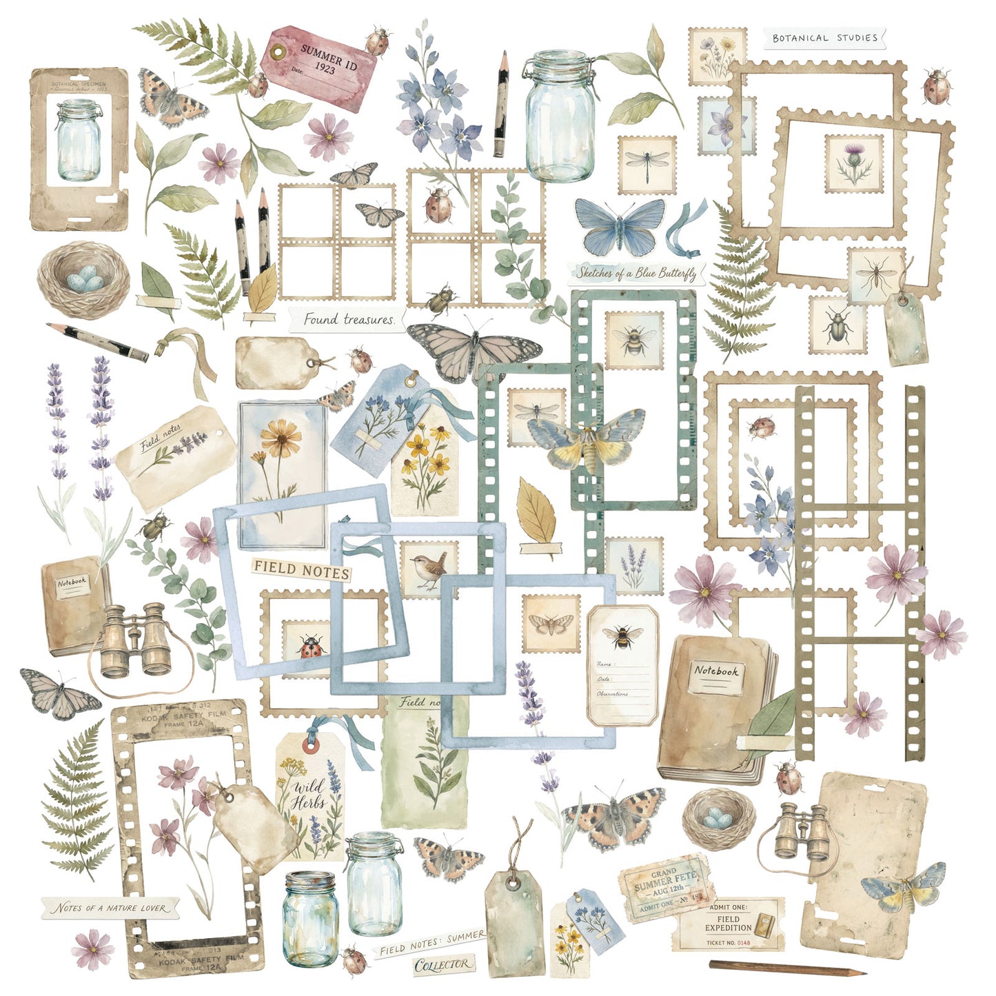 49 And Market - The Quiet Observer - Laser Cut Elements