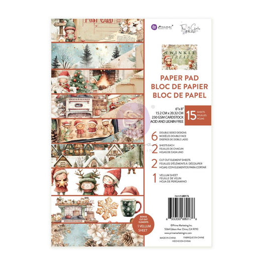 Prima Marketing - Twinkle & Treat - 6x8 Paper Pad
