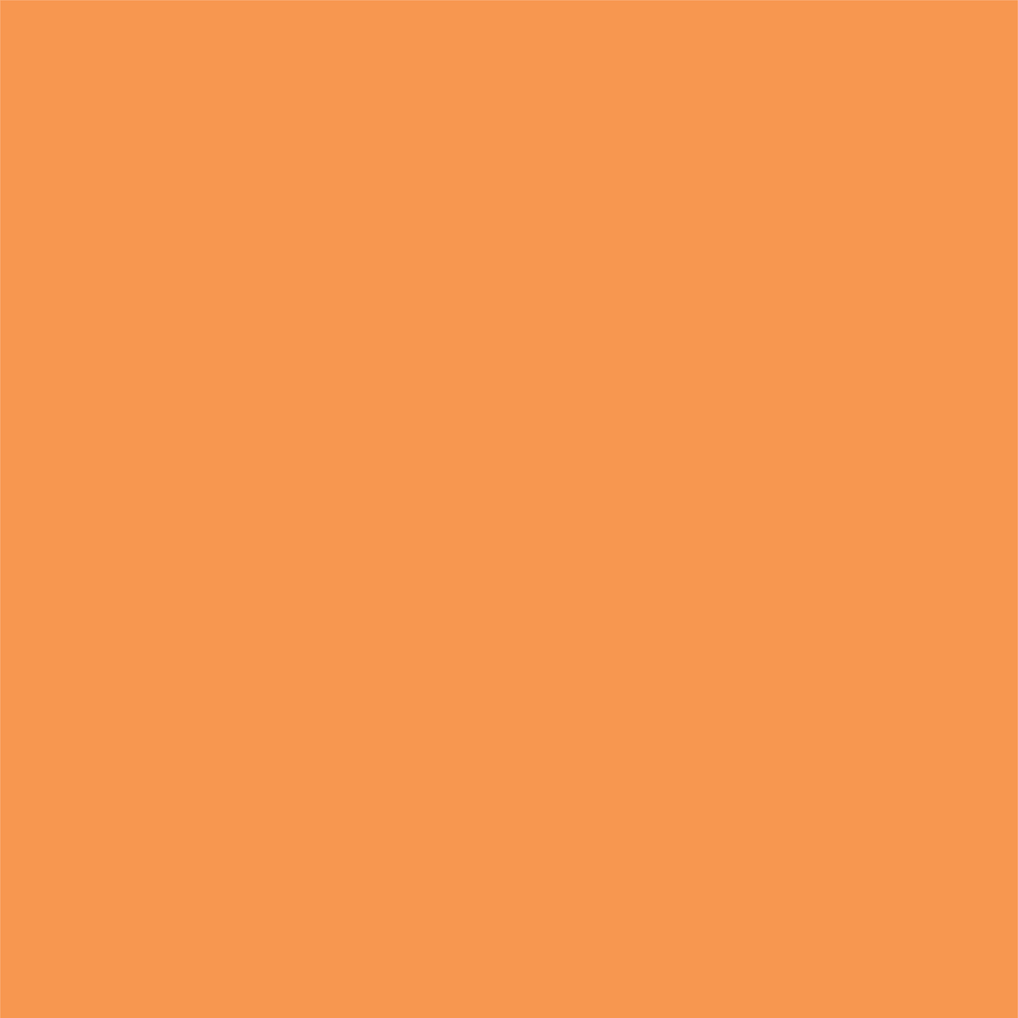 Uniquely Creative - 12x12 two-tone Cardstock - TANGERINE (1/sheet)