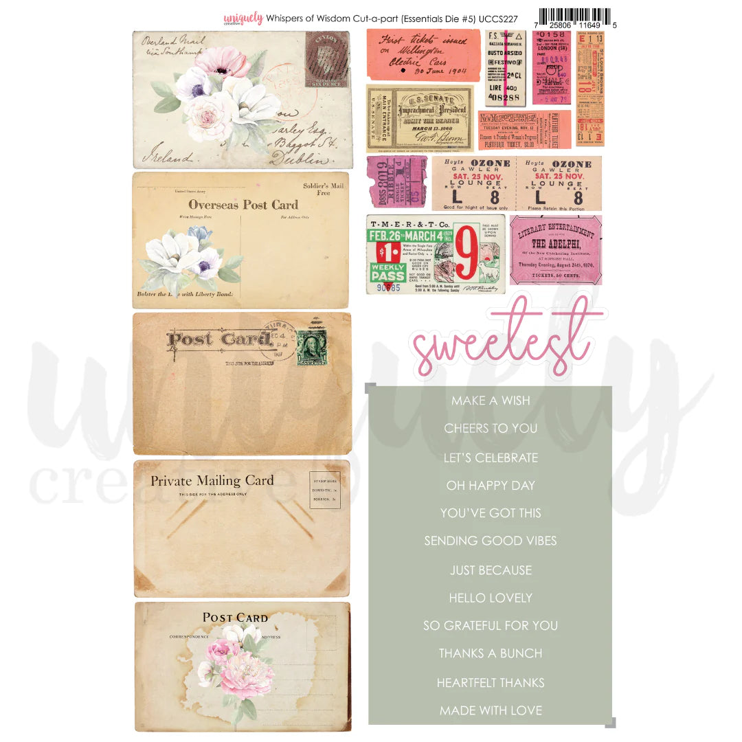 Uniquely Creative - Whispers of Wisdom Bundle Kit