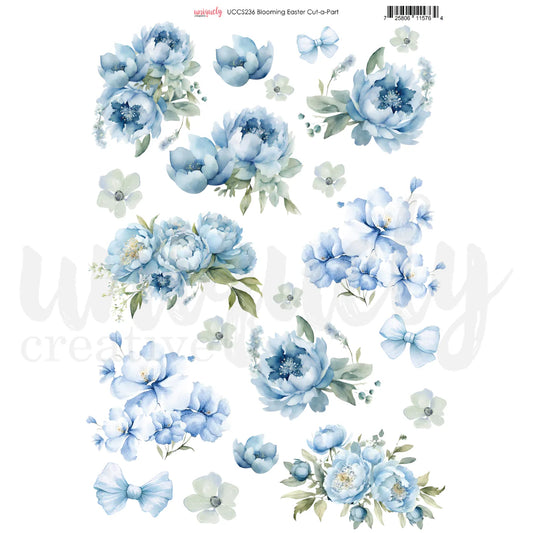 Uniquely Creative - Blooming Easter - Cut-a-Part Sheet