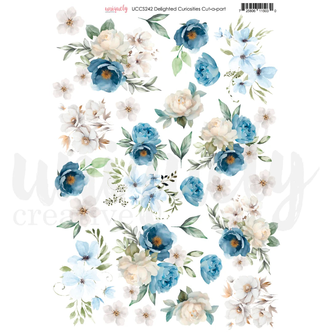 Uniquely Creative - Delighted Curiosities - Cut-a-Part Sheet (Sept 26)
