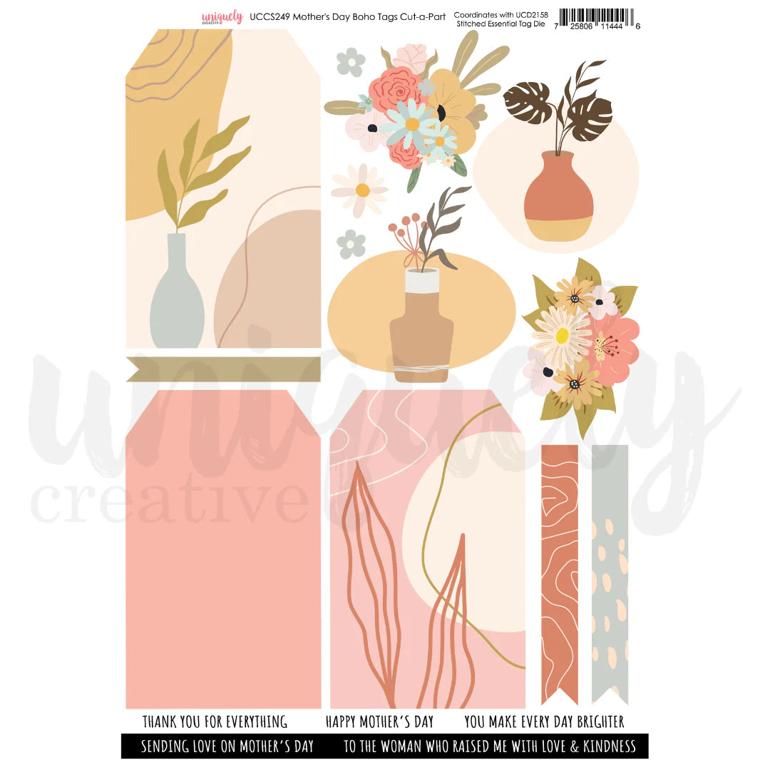 Uniquely Creative - Mother's Day - A4 Card Making Mini Bundle