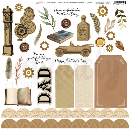 Uniquely Creative - Father's Day - 12x12 Scrapbooking Mini Bundle