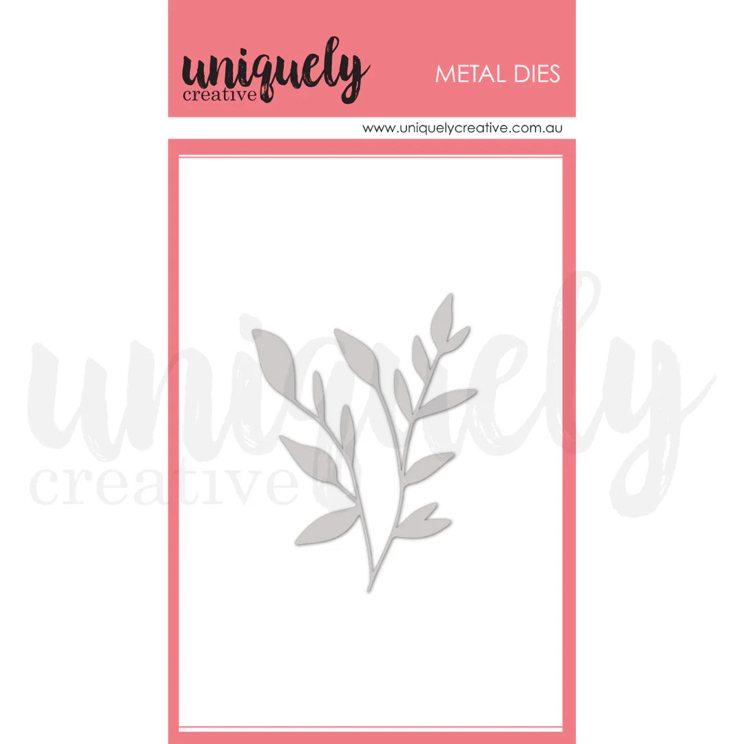 Uniquely Creative - Branch with Leaves Die - Advent 2025