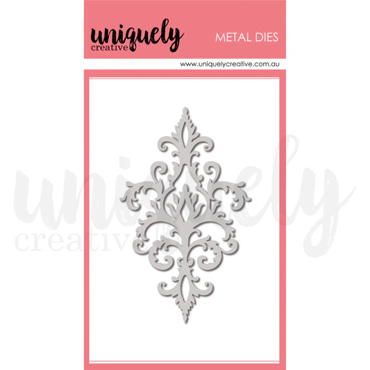 Uniquely Creative - Romantic Damask Die