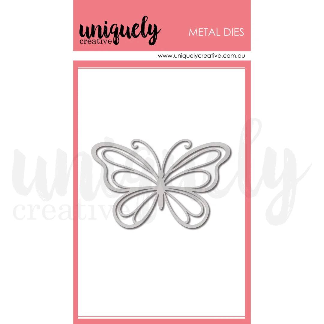 Uniquely Creative - Delicate Butterfly Die  (Sept 26)