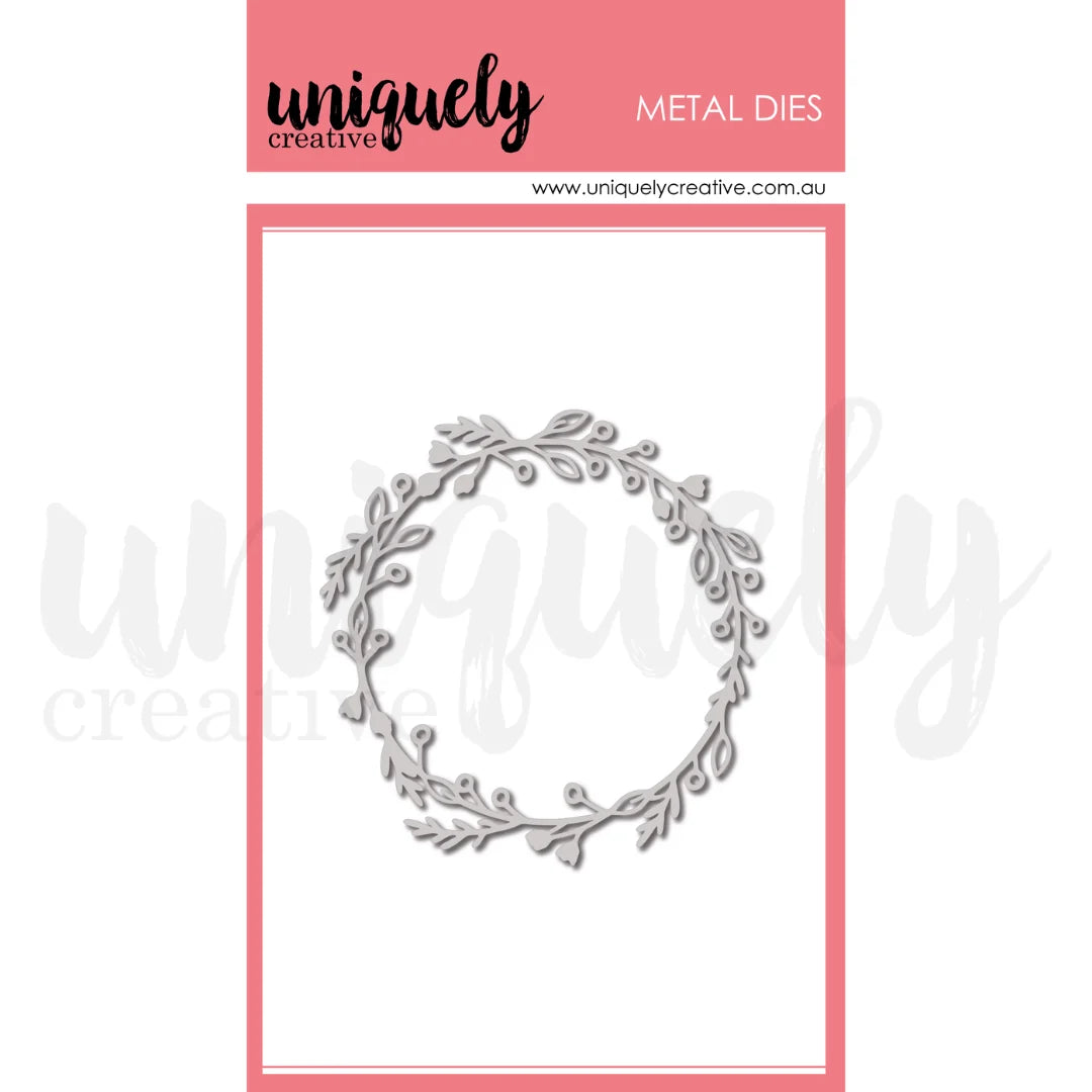 Uniquely Creative - Leafy Wreath Die (Sept 26)