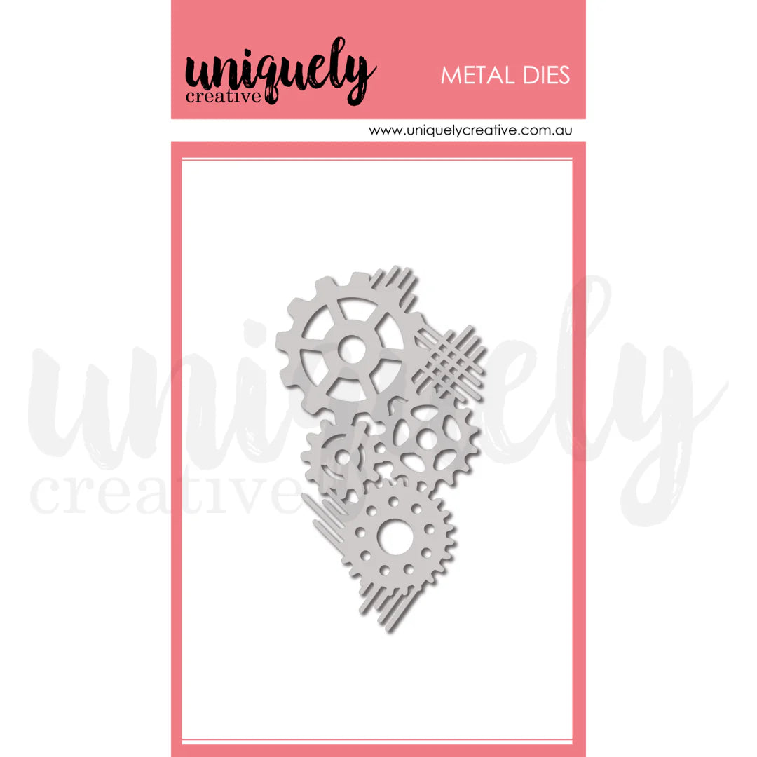 Uniquely Creative - Cogs Texture Die (Aug 26)