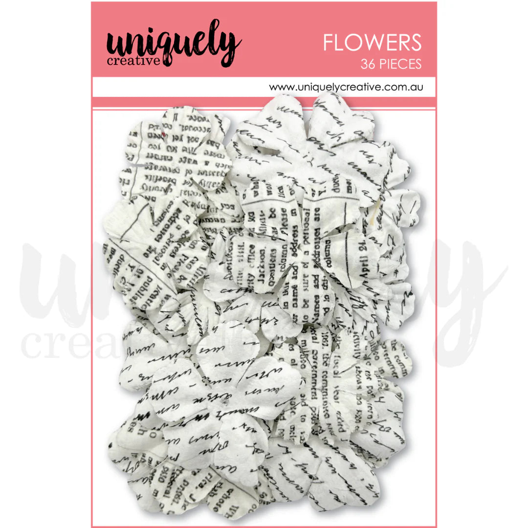 Uniquely Creative - Antique Petal Press Flowers