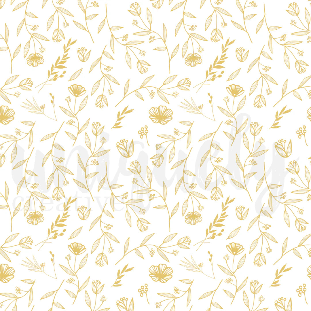 Uniquely Creative - 12 x 12 Botanical Foil Acetate (Bohemian Escape)