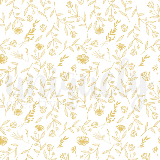 Uniquely Creative - 12 x 12 Botanical Foil Acetate (Bohemian Escape)