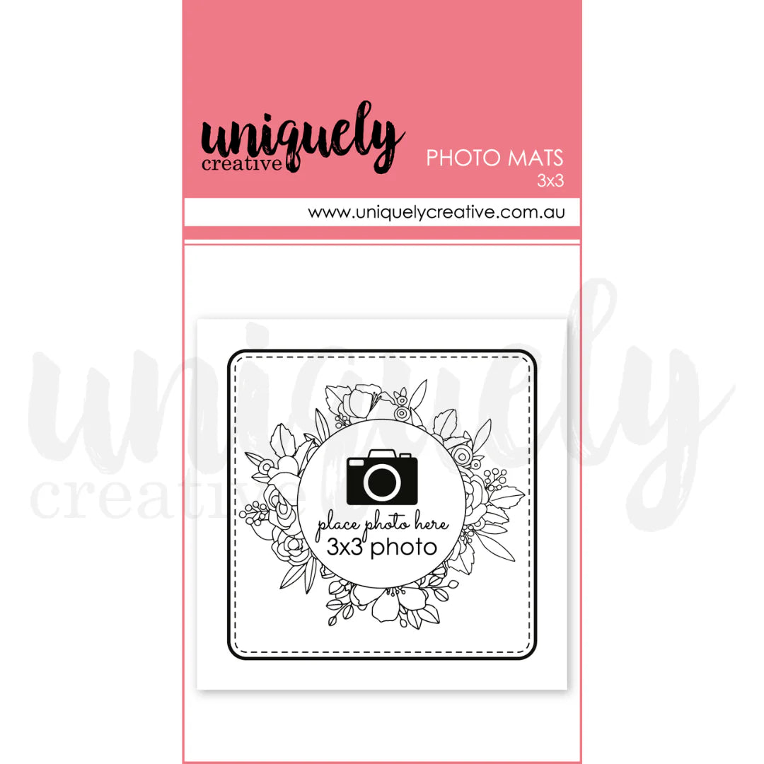 Uniquely Creative - 3x3 Photo Mats