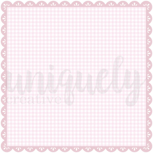 Uniquely Creative - Gingham Square - Decorative Base Layer (Whispers of Wisdom)