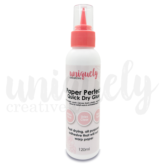 Uniquely Creative - Paper Perfect Quick Dry Glue (120ml)
